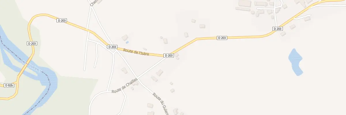 Plan du 577 Rte de l’Isère à Saint-Béron