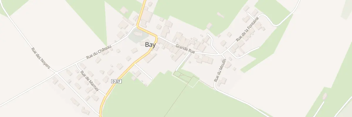 Plan du 14 Gr Grande Rue à Bay