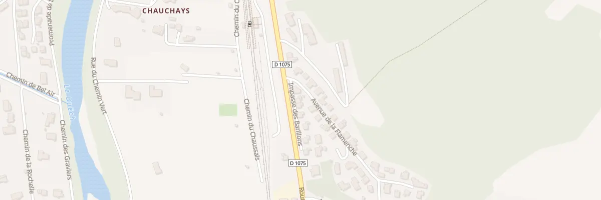 Plan du 3 Imp des Barillons à Serres