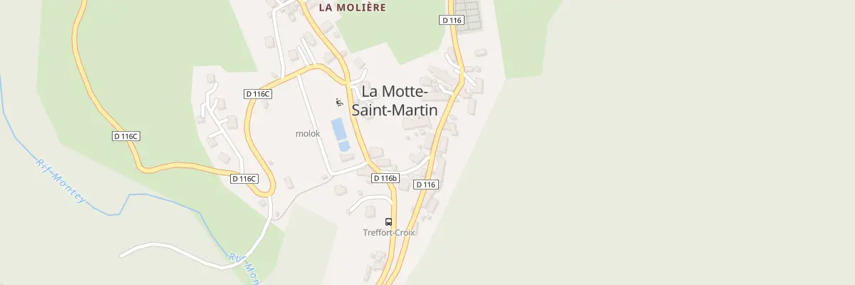 Plan du 225 Rue de Treffort à La Motte-Saint-Martin