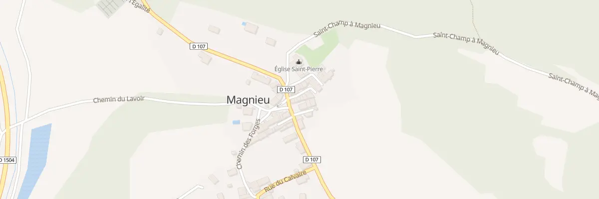 Plan du 12 Imp du Biez à Magnieu