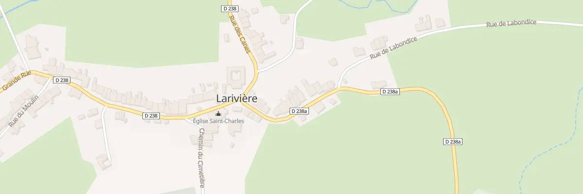Plan du 14 Rue de Villery à Larivière-Arnoncourt