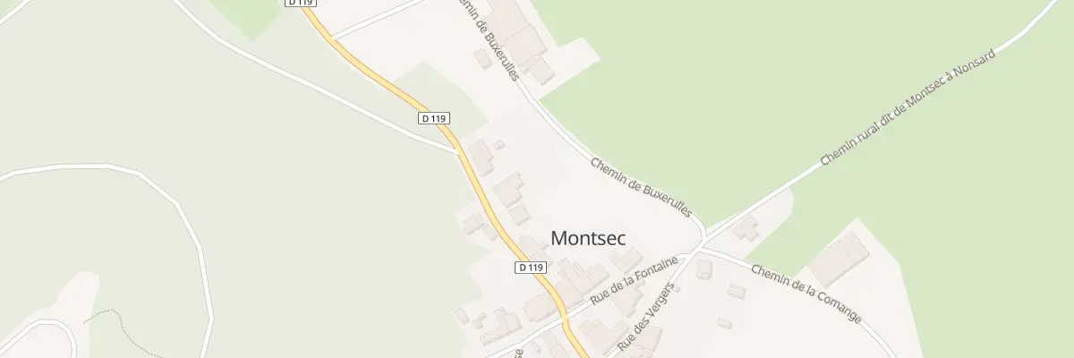 Plan du 12 Rte de Woinville à Montsec