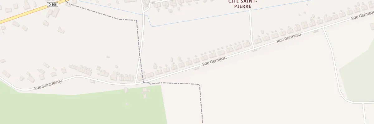Plan du 66 Rue Germeau à Bouligny