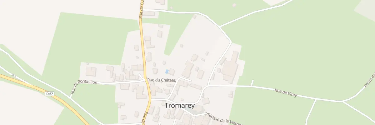 Plan du 3 Rue du Chateau à Tromarey