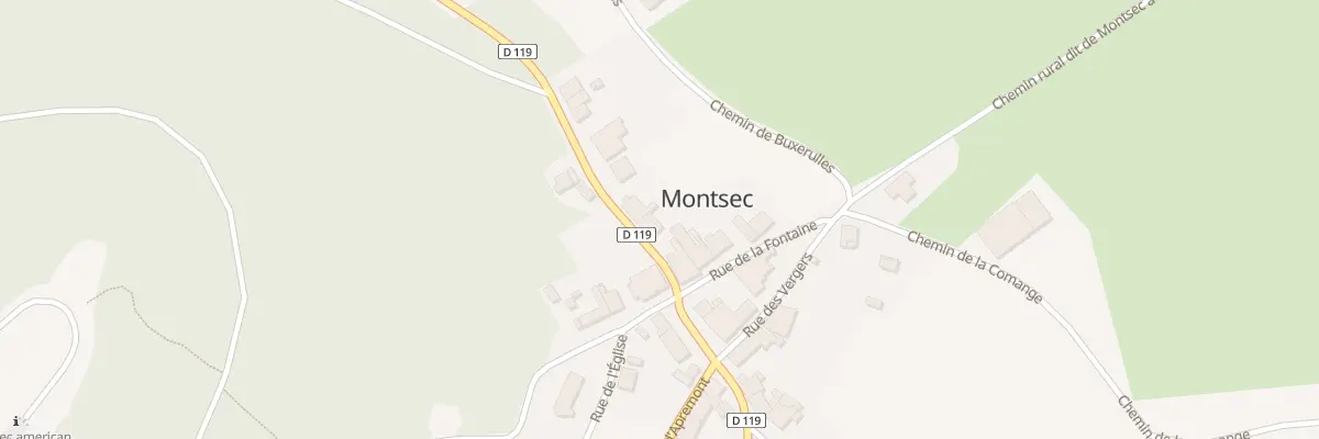 Plan du 6 Rte de Woinville à Montsec