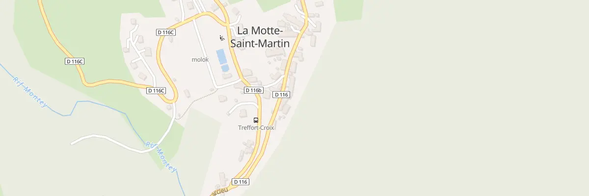 Plan du 178 Rue de Treffort à La Motte-Saint-Martin