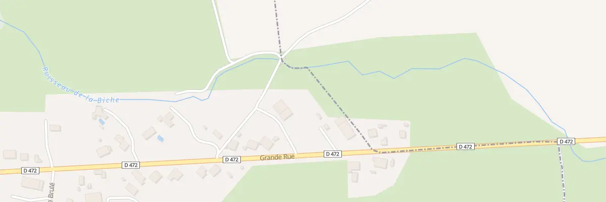 Plan du 91 Grande Rue à Chamblay