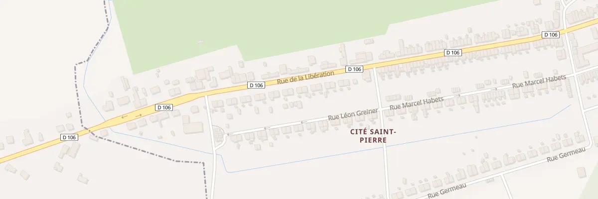 Plan du 233 Rue de la Libération à Bouligny