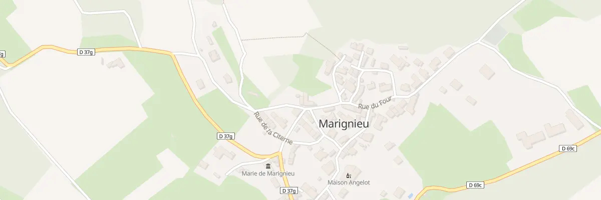 Plan du 5046 Marignieu à Marignieu