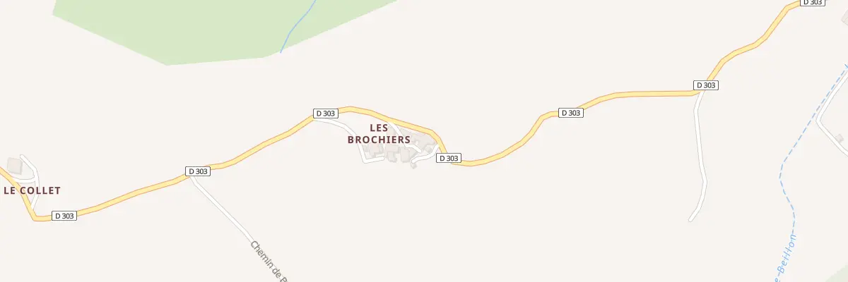 Plan du 5040 Les Bruchies à Châteauneuf-Miravail
