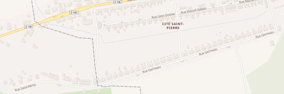 Plan du 62 Rue Germeau à Bouligny