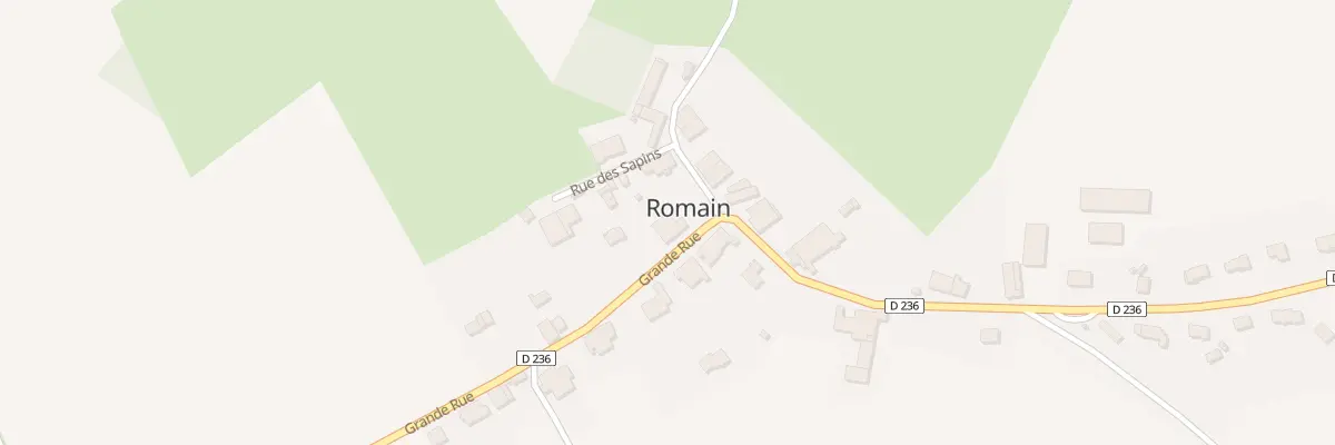 Plan du 5 Grande Rue à Romain