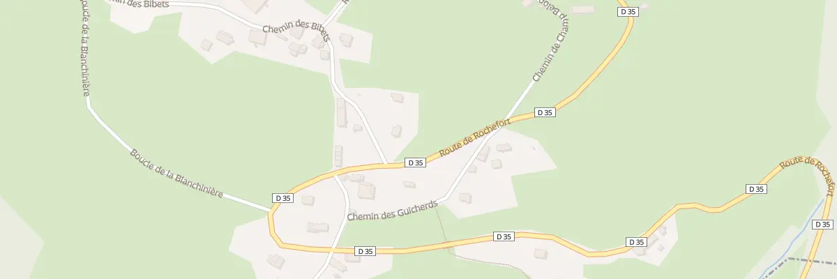 Plan du 50 Che des Bibets à Sainte-Marie-d’Alvey