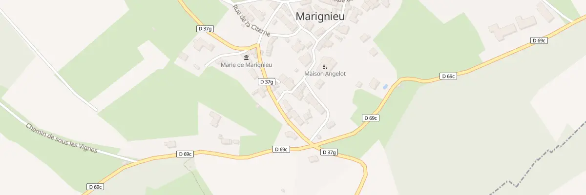 Plan du 30 Rle des Noyers à Marignieu