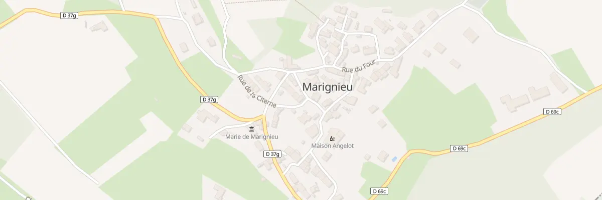 Plan du 5016 Marignieu à Marignieu