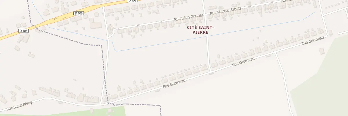 Plan du 56 Rue Germeau à Bouligny