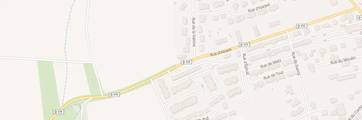 Plan du 1 Rue de la Vairine à Lexy