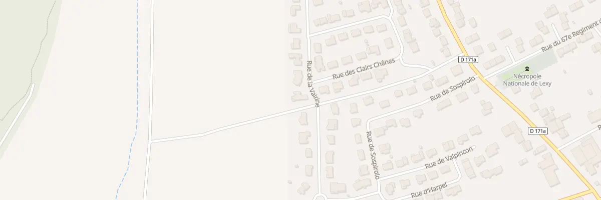 Plan du 19 Rue de la Vairine à Lexy