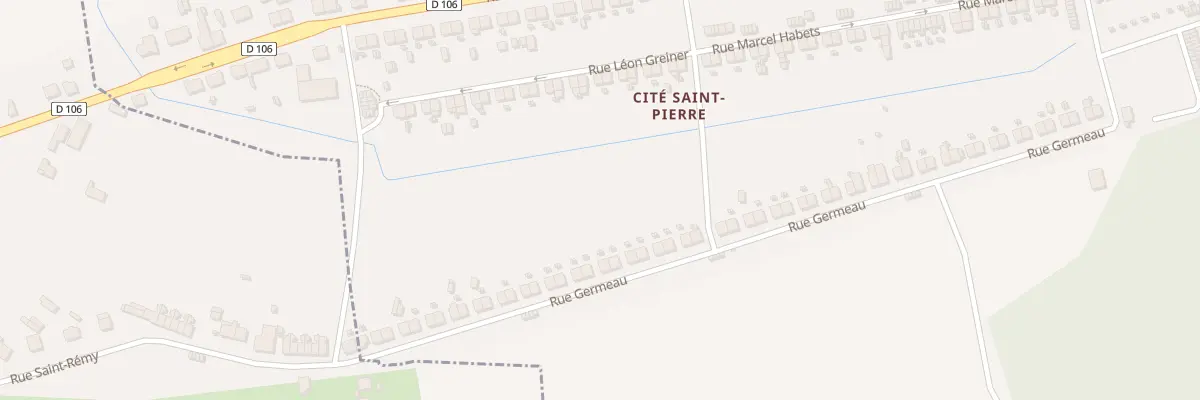 Plan du 54 Rue Germeau à Bouligny