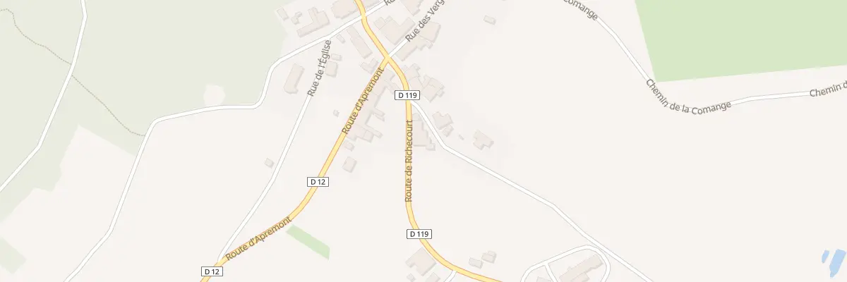 Plan du 7 Rte de Richecourt à Montsec