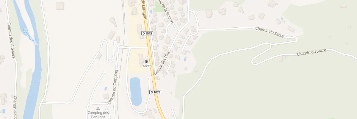 Plan du 12 Av des Pins à Serres