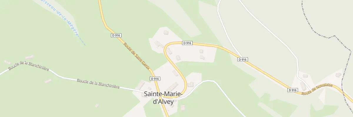 Plan du 170 Rte de Novalaise à Sainte-Marie-d’Alvey