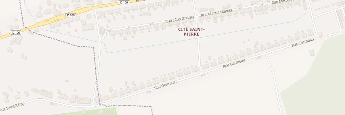 Plan du 52 Rue Germeau à Bouligny