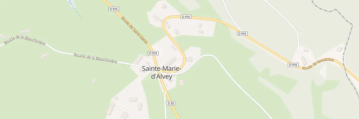 Plan du 45 Rte de Novalaise à Sainte-Marie-d’Alvey