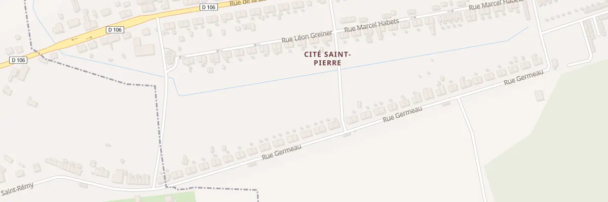 Plan du 47 Rue Germeau à Bouligny