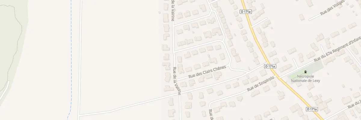 Plan du 26 Rue de la Vairine à Lexy