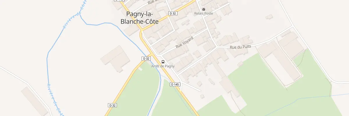 Plan du 4 Rue Voyard à Pagny-la-Blanche-Côte