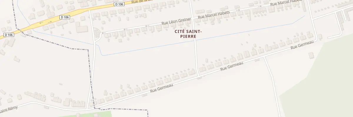 Plan du 48 Rue Germeau à Bouligny