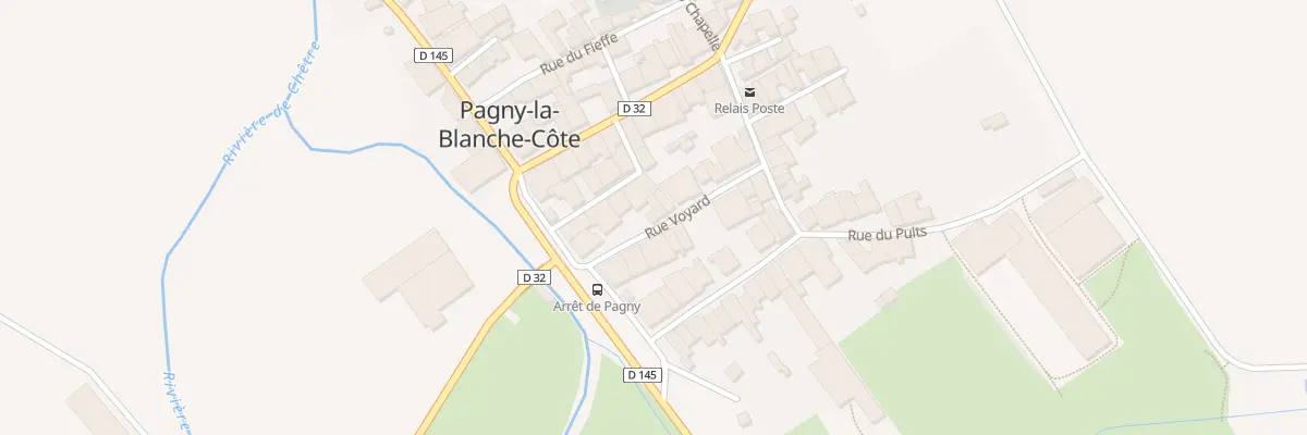 Plan du 5B Rue Voyard à Pagny-la-Blanche-Côte