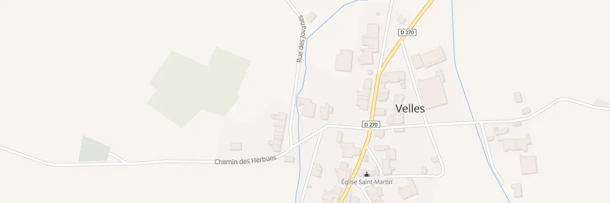 Plan du 4 Rue Bazelin à Velles