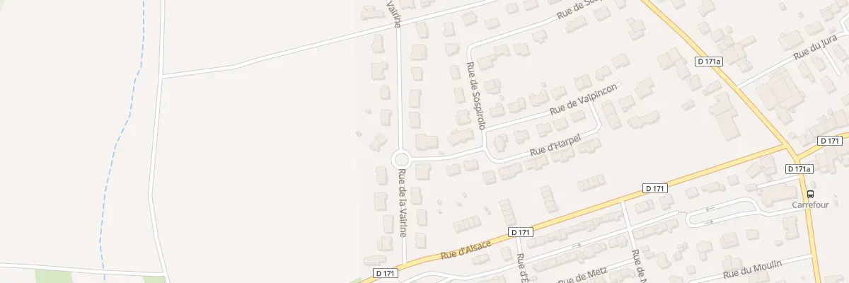 Plan du 10 Rue de la Vairine à Lexy
