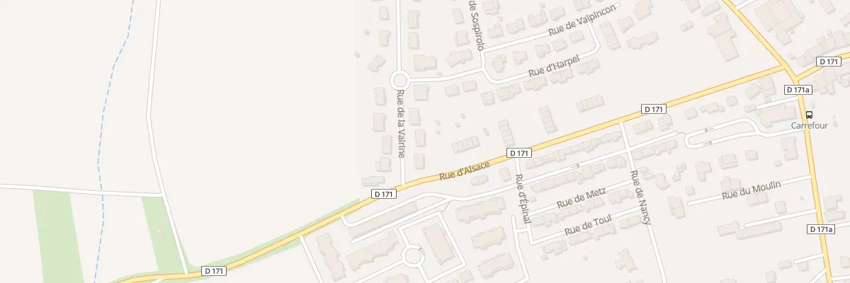 Plan du 4 Rue de la Vairine à Lexy