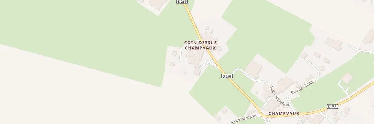 Plan du 5051 Coin Dessus Champvaux à Barretaine