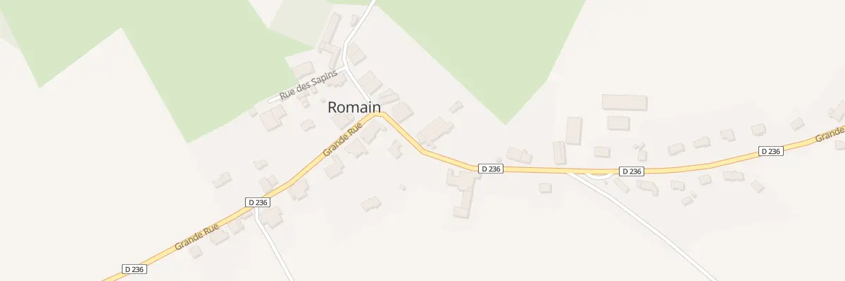 Plan du 7B Grande Rue à Romain