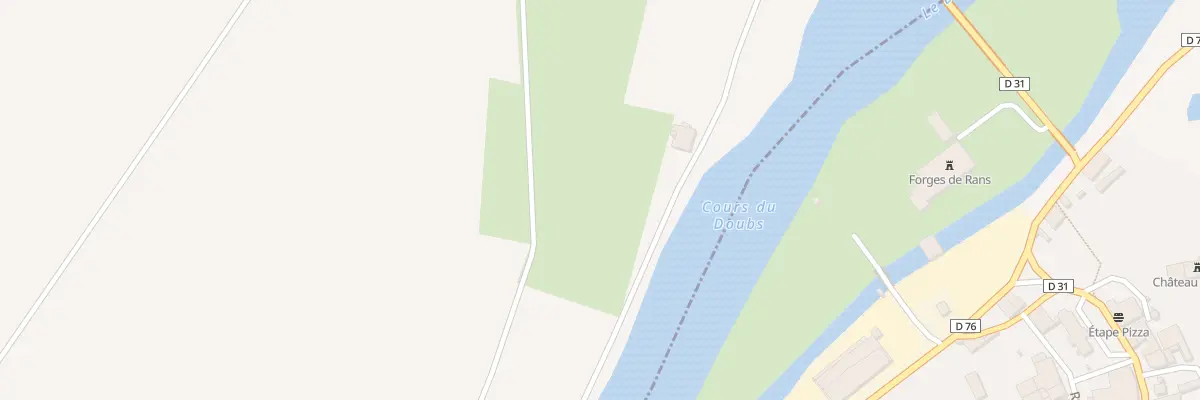 Plan du 8 Rue du Stade à Ranchot