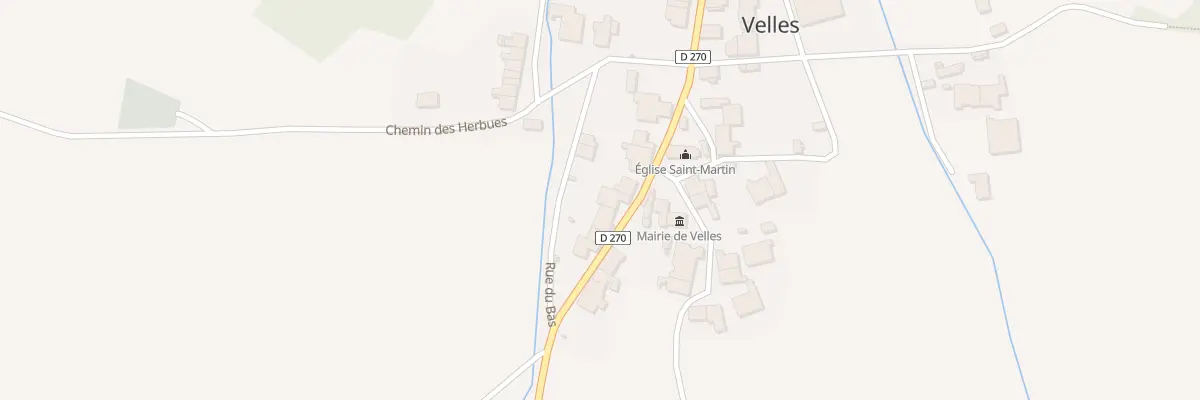 Plan du 7 Rue Martin Vallot à Velles