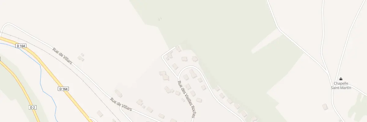 Plan du 22 Rue des Vieilles Roches à Certilleux