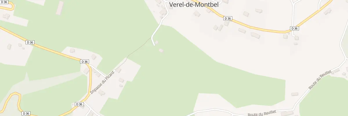 Plan du 117 Imp des Grandes Treilles à Verel-de-Montbel