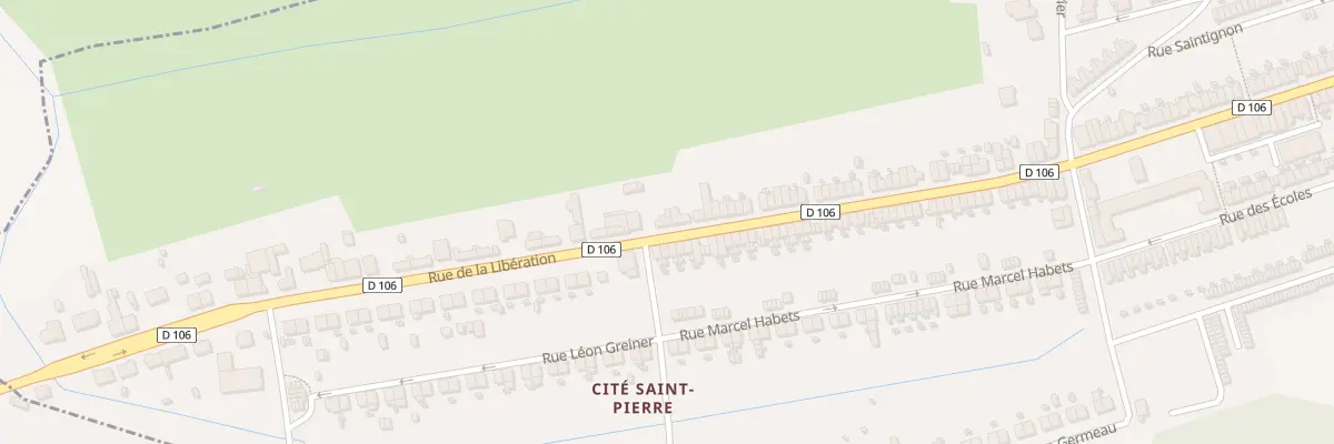Plan du 252 Rue de la Libération à Bouligny