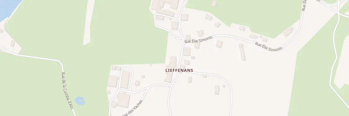 Plan du 3 Rue de Saint Sorlin à Charézier