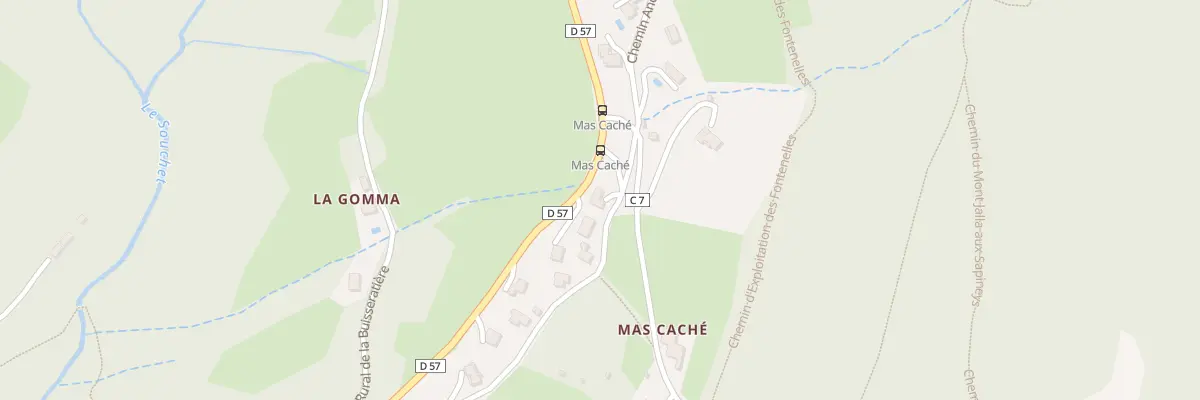 Plan du 50 Che du Pre du Nay à Saint-Martin-le-Vinoux