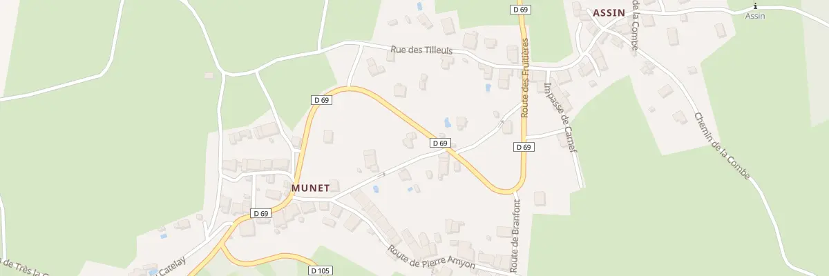 Plan du 115 Che du Passeret à Arvière-en-Valromey