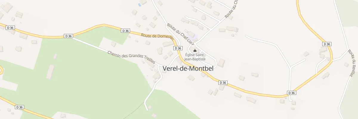 Plan du 30 Rte du Banchet à Verel-de-Montbel
