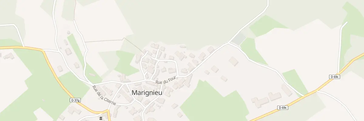 Plan du 5031 Marignieu à Marignieu