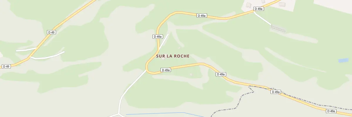 Plan du 5060 Sur la Roche à Plagne